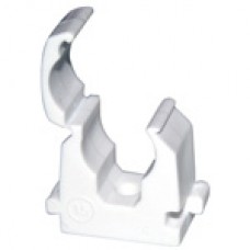 22mm Hinged Pipe Clip (Bag 100)