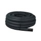 Black Twinwall Duct 90mm x 50m Coil