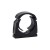 25mm Black MDPE Hinged Clip - Bag of 20