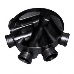 460mm Diameter Chamber Base (4 x 110mm side inlets) (PACK OF 10)