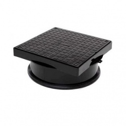 Square Pvc Chamber Riser Square Cover & Frame to suit 315mm Chamber/Riser | Plastics Express