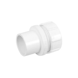 50mm White Screwed Access Plug