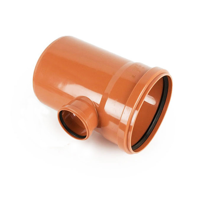 315mm 87° Double Socket Junction 110mm Branch Plastics Express