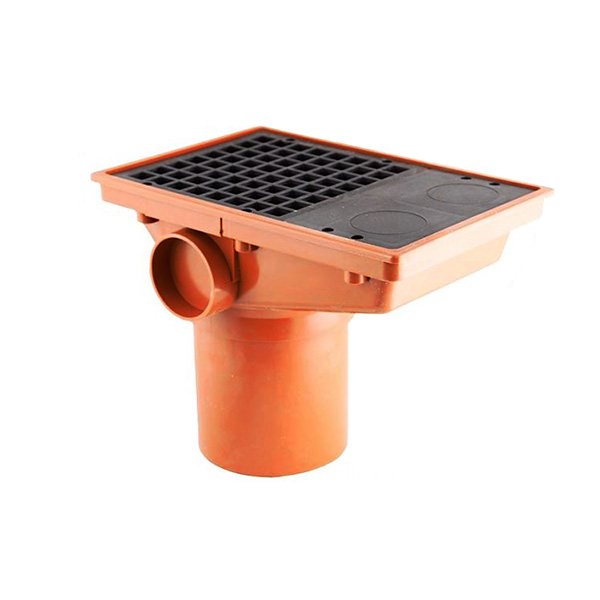 110mm Rectangular Drain Hopper Spigot End | Plastics Express
