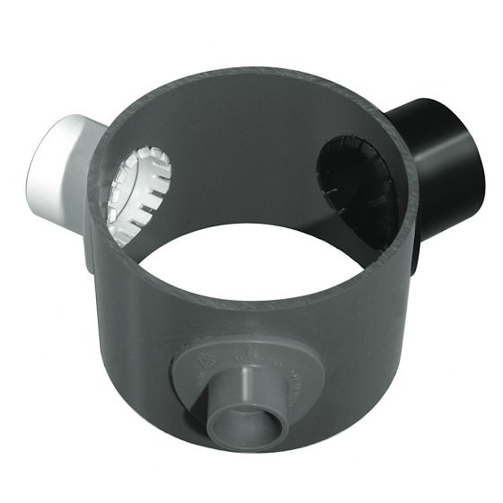 Big Boss' Adaptor 110mm/21.5mm (overflow) Plastics Express