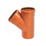 110mm 45 Double Socket Junction Pack of 20